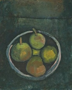 Klee Still Life with Four Apples 1909