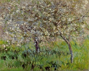 Monet Apple Trees in Bloom