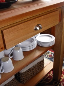 Kitchen Island Detail Close-Up © 2010 TGE